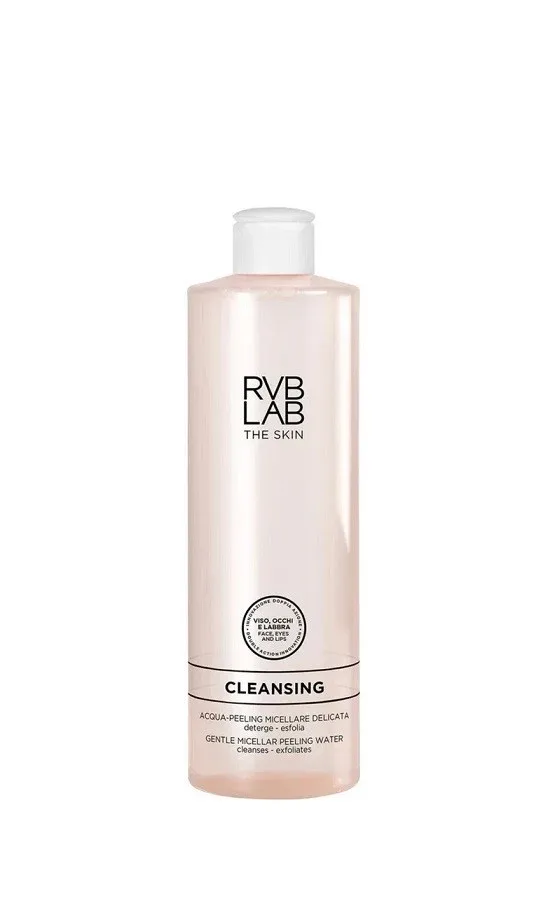 Мицеллярная эссенция для лица RVB Lab The Skin Gentle Micellar Peeling Water, микроотшелушивающая, 100 мл