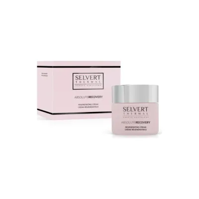 Крем для лица Selvert Thermal Absolute Recovery восстанавливающий, с муцином улитки, для нормальной и сухой кожи, 50 мл