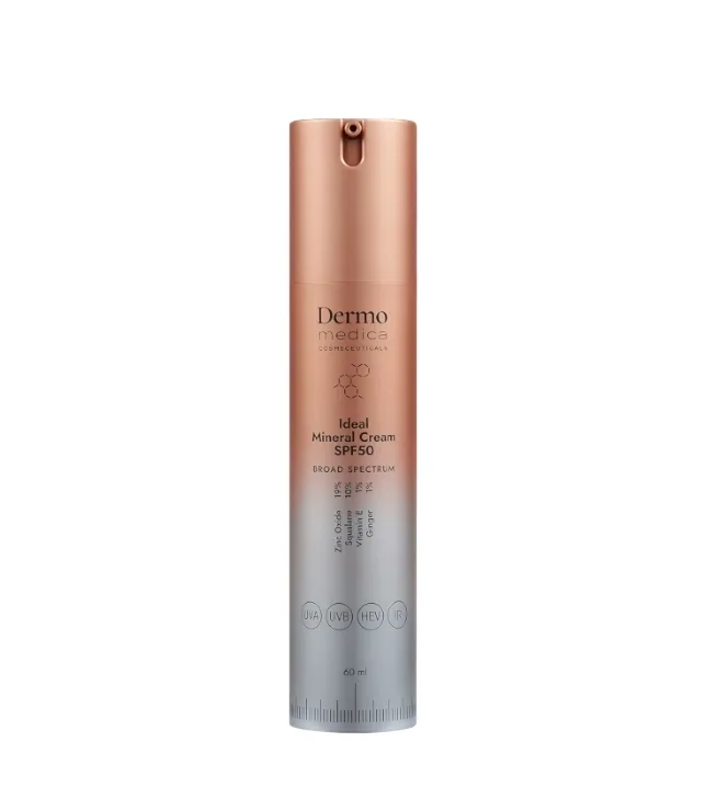 Солнцезащитный крем для лица Dermomedica Broad Spectrum Ideal Mineral Cream SPF 50, минеральный, 60 мл