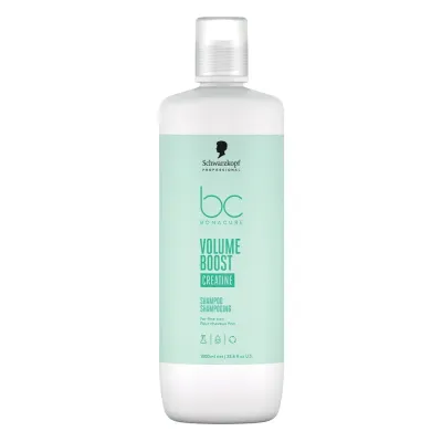 Шампунь Schwarzkopf Professional BC Bonacure Volume Boost Creatine для объёма, для тонких волос, 1000 мл