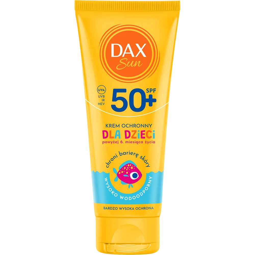 Солнцезащитный крем для детей Dax Sun SPF 50+, с 6 месяцев, 75 мл