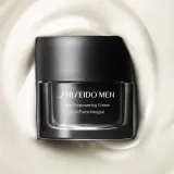 Крем для лица мужской Shiseido Men Skin Empowering Cream, антивозрастной, сменный блок, 50 мл — фото 2