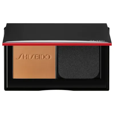 Тональная основа Shiseido Synchro Skin Self-Refreshing Custom Finish Powder Foundation кремово-пудровая, матовая, оттенок 350 Maple