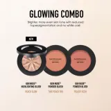 Румяна-хайлайтер bareMinerals Gen Nude Highlighting Blush с сияющим финишем, оттенок Peach Glow, 3,8 г — фото 5