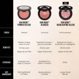 Румяна-хайлайтер bareMinerals Gen Nude Highlighting Blush с сияющим финишем, оттенок Peach Glow, 3,8 г — фото 6