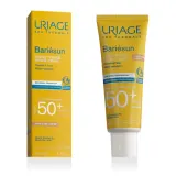 Тонирующий солнцезащитный крем для лица Uriage Bariesun SPF 50+, оттенок светлый беж, 50 мл — фото 2