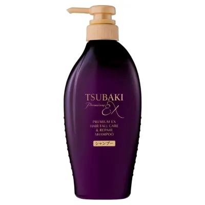 Шампунь Shiseido Tsubaki Premium EX Hair Fall Care против выпадения, для ломких волос, 450 мл