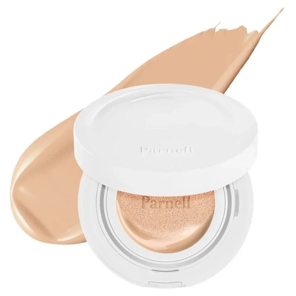 Тональный кушон Parnell Cicamanu Serum Cushion 23N Nude Sand, с центеллой, 15 г