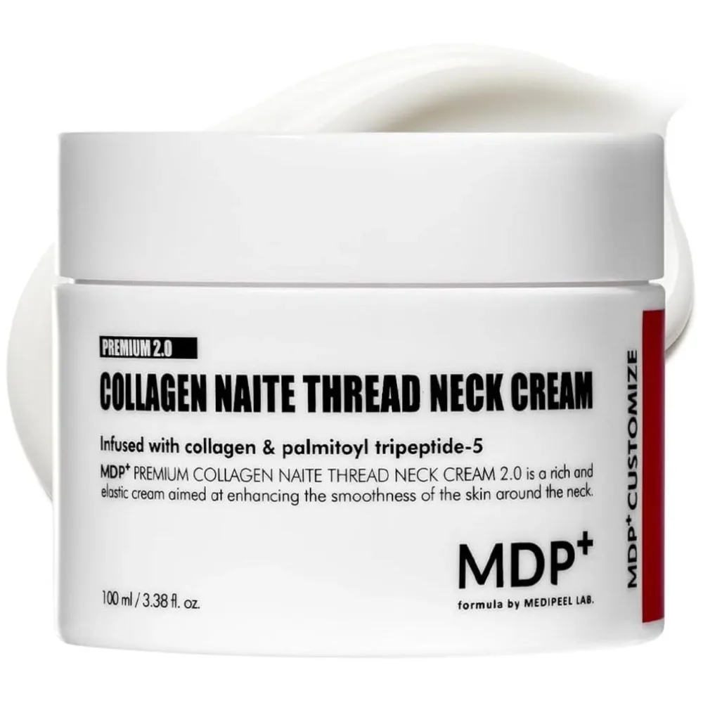 Крем для шеи Medi-Peel Premium Collagen Naite Thread Neck Cream, укрепляющий, с коллагеном и пептидами, 100 мл