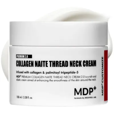 Крем для шеи Medi-Peel Premium Collagen Naite Thread Neck Cream, укрепляющий, с коллагеном и пептидами, 100 мл