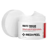 Крем для шеи Medi-Peel Premium Collagen Naite Thread Neck Cream, укрепляющий, с коллагеном и пептидами, 100 мл — фото 4