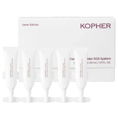 Ампулы для лица Kopher Curepair, осветляющие, повышающие упругость, для зрелой кожи, 1,5 мл x 20 шт