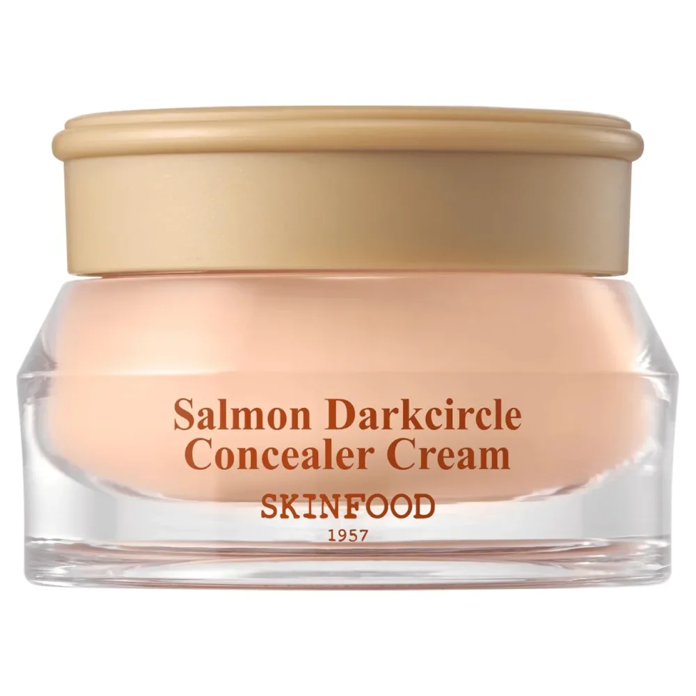 Консилер SkinFood Salmon Darkcircle кремовый, с пептидами, оттенок 01 Blooming