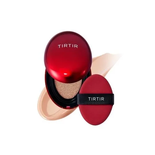 Кушон TIRTIR Mask Fit Red Cushion стойкий, SPF 40 PA++, оттенок 22C Peach Beige Mini