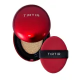 Кушон TIRTIR Mask Fit Red Cushion стойкий, с плотным покрытием, SPF 40 PA++, оттенок 22W Sheer Beige — фото 1
