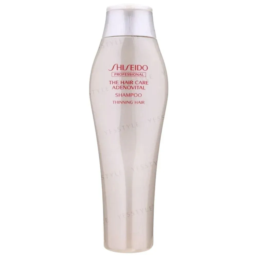 Шампунь Shiseido Adenovital укрепляющий, для тонких и редеющих волос, 250 мл