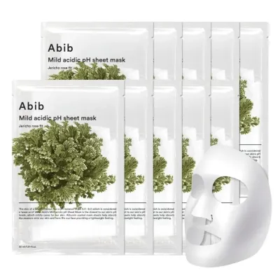 Тканевая маска для лица Abib Mild Acidic pH Sheet Mask Jericho Rose увлажняющая, с гиалуроновой кислотой, 10 шт