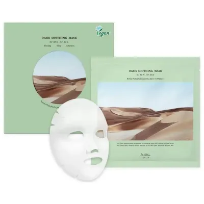 Тканевая маска для лица Dr. Althea Oasis Soothing Mask с церамидами и трегалозой, для чувствительной кожи, 5 × 27 г