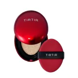 Кушон TIRTIR Mask Fit Red Cushion в мини-формате, стойкий, SPF 40 PA++, оттенок 21C Cool Ivory — фото 1