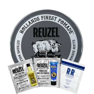 Помада для волос Reuzel Extreme Hold Matte Pomade матирующая, экстрасильной фиксации, 95 г