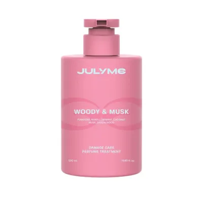 Кондиционер для волос Julyme Damage Care Perfume Treatment Woody & Musk парфюмированный, для повреждённых волос, 500 мл