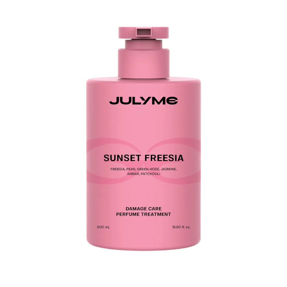 Кондиционер для волос Julyme Damage Care Perfume Treatment Sunset Freesia парфюмированный, для повреждённых волос, 500 мл