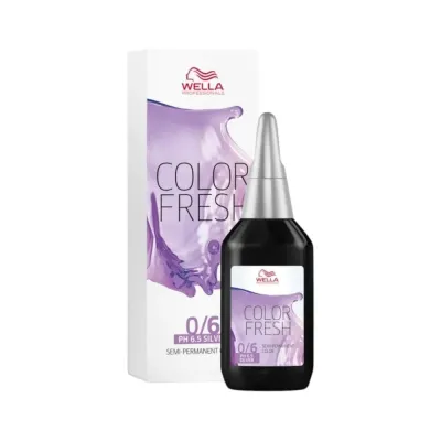 Тонер для волос Wella Professionals Color Fresh, без аммиака, демиперманентный, 75 мл, оттенок 0/6