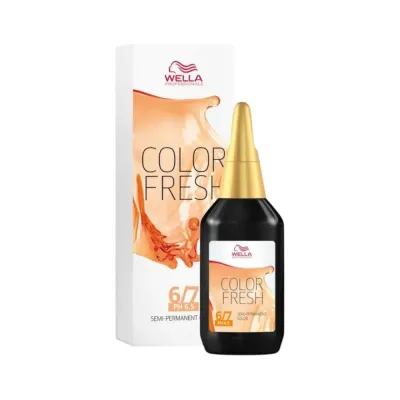 Тонер для волос Wella Professionals Color Fresh, без аммиака, демиперманентный, 75 мл, оттенок 6/7
