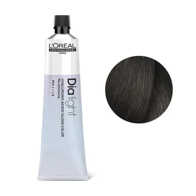 Полуперманентная краска L'Oreal Professionnel Dia Light, с кислым pH, 60 мл, оттенок 6.11