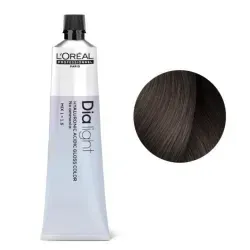 Полуперманентная краска L'Oreal Professionnel Dia Light, с кислым pH, 60 мл, оттенок 7.12