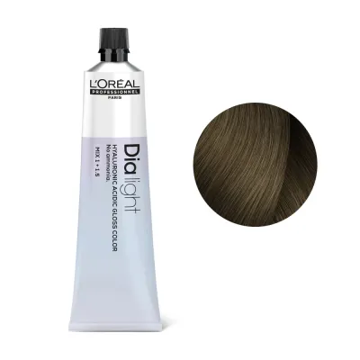 Полуперманентная краска L'Oreal Professionnel Dia Light, с кислым pH, 60 мл, оттенок 7.13