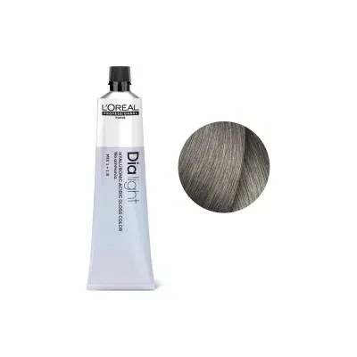 Полуперманентная краска L'Oreal Professionnel Dia Light, с кислым pH, 60 мл, оттенок 8.1