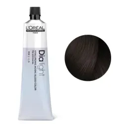 Полуперманентная краска L'Oreal Professionnel Dia Light, без аммиака, с кислым pH, 60 мл, оттенок 5.12
