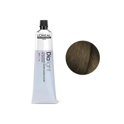 Полуперманентная краска L'Oreal Professionnel Dia Light, без аммиака, с кислым pH, 60 мл, оттенок 7