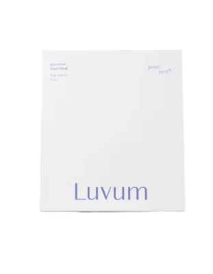 Тканевые грязевые маски для лица Luvum Pore Reset Mud, с PHA-кислотами, для жирной и комбинированной кожи, 5 шт