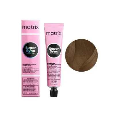Тонер для волос Matrix Super Sync Pre-Bonded, 90 мл, оттенок Pre-Bonded, krem do koloryzacji ton w ton, 7N/7.0