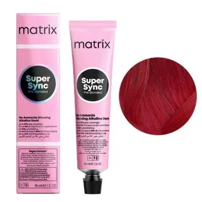 Тонер для волос Matrix Super Sync Pre-Bonded, 90 мл, оттенок 6RV