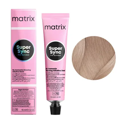 Тонер для волос Matrix Super Sync Pre-Bonded, 90 мл, оттенок Pre-Bonded, krem do koloryzacji ton w ton, 10M/10.8
