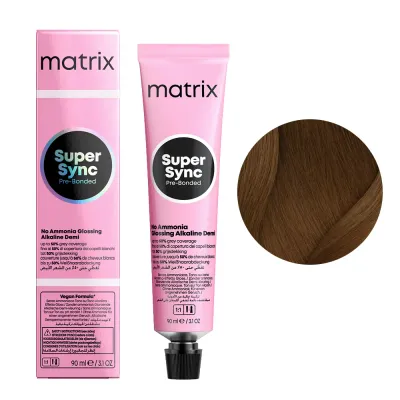 Тонер для волос Matrix Super Sync Pre-Bonded, 90 мл, оттенок Pre-Bonded, krem do koloryzacji ton w ton, /6.3
