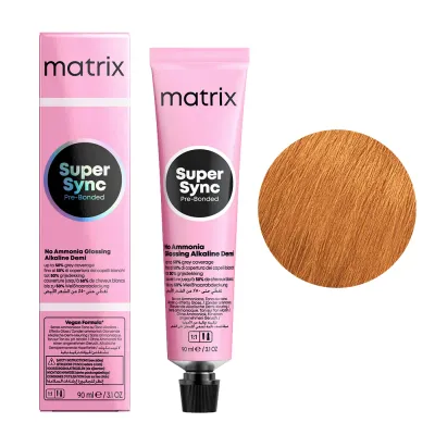 Тонер для волос Matrix Super Sync Pre-Bonded, 90 мл, оттенок Pre-Bonded, krem do koloryzacji ton w ton, 8CG/8.43