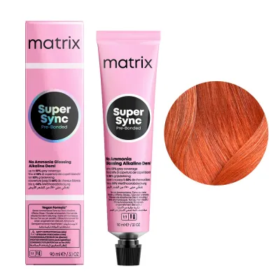 Тонер для волос Matrix Super Sync Pre-Bonded, 90 мл, оттенок 6RC