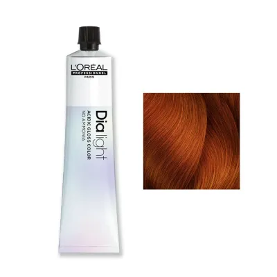 Полуперманентная краска L'Oreal Professionnel Dia Light, с кислым pH, 50 мл, оттенок koloryzacja ton w ton o odczynie kwasowym, 7.40