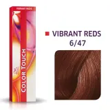 Тонирующий крем для волос Wella Professionals Color Touch, без аммиака, 60 мл, оттенок 6/47 — фото 1