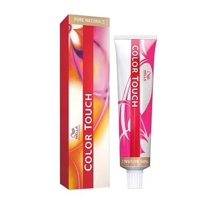 Тонирующий крем для волос Wella Professionals Color Touch Pure Naturals, без аммиака, 60 мл, оттенок 8/03