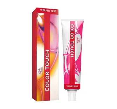 Тонирующий крем для волос Wella Professionals Color Touch Vibrant Reds, без аммиака, 60 мл, оттенок 5/4