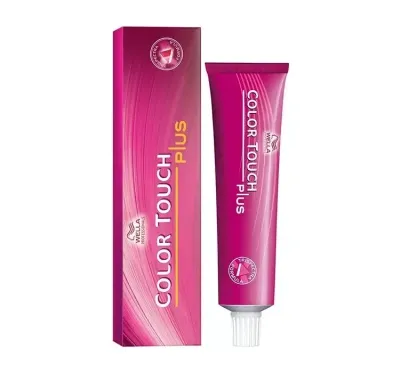 Тонирующий крем для волос Wella Professionals Color Touch Plus, без аммиака, 60 мл, оттенок 77/03