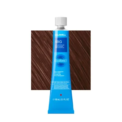 Полуперманентная краска для волос Goldwell Colorance Color Infuse, без аммиака, 60 мл, оттенок 5BG