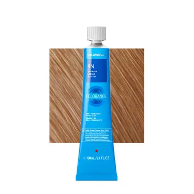 Полуперманентная краска для волос Goldwell Colorance Color Infuse, без аммиака, 60 мл, оттенок 8N