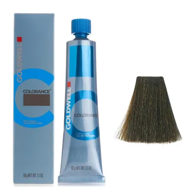 Полуперманентная краска для волос Goldwell Colorance Color Infuse, без аммиака, 60 мл, оттенок 6N
