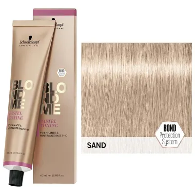 Тонер для волос Schwarzkopf Professional BlondMe Pastel Toning, пастельный, оттенок Steel Blue, 60 мл